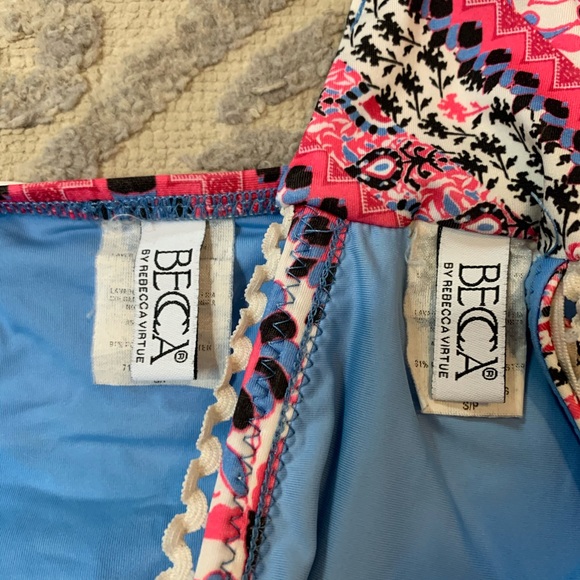 BECCA Secret Garden High Neck Bikini - Picture 4 of 4